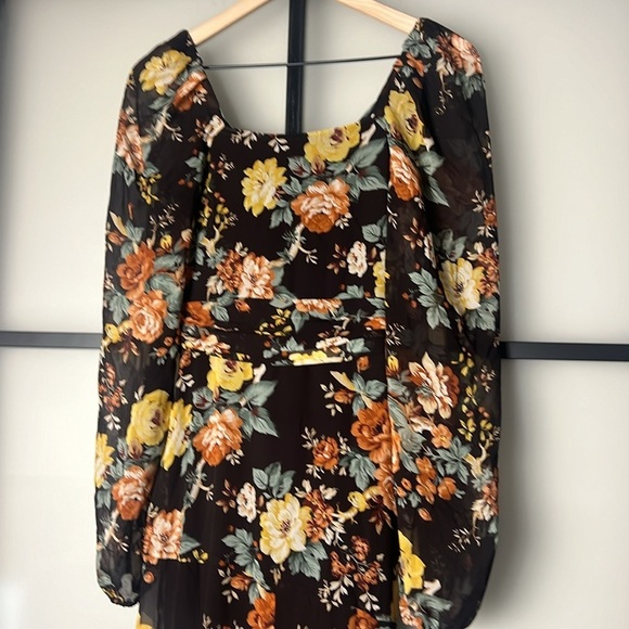 NWT VERONICA BEARD Avani wrap-effect floral-print silk-chiffon maxi dress Size 0 - Picture 9 of 11